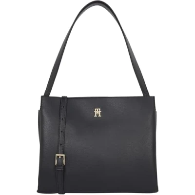 Imagen de Tommy Hilfiger Legacy Satchel Bolso de mano, Mujer, Talla: One Size, Black