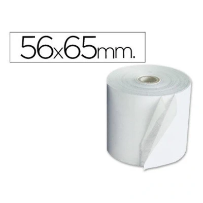 Imagen de Rollo sumadora electro 56 mm ancho x 65 diametro sin bisfenol a