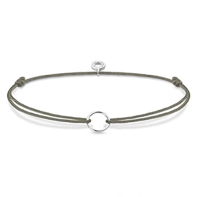 Imagen de Thomas Sabo Little Secret Pulsera de charms para mujer con círculo, plata ley 925, LS066 173 5