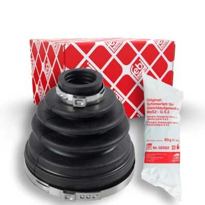 Imagen de FEBI BILSTEIN 173227 Fuelle Palier lado de engranaje, Eje delantero Caucho NISSAN: X Trail, Qashqai 2