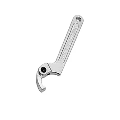 Imagen de GOZAR Cromo Vanadio Llave de Gancho Ajustable C Herramienta 19 51 mm 32 76 120 Cabeza Cuadrada 1