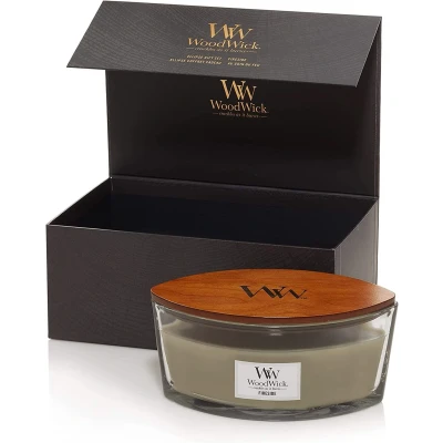 Imagen de WoodWick Gift Set Scented Candle Ellipse Fireside