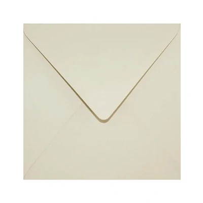 Imagen de Netuno 25x sobres cuadrados de colores beige DIN 153x153mm 115g Sirio Color Sabbia con solapa engomada puntiaguda sin ventana para invitaciones tarjetas vales boda cartas bautismo Navidad bricolaje
