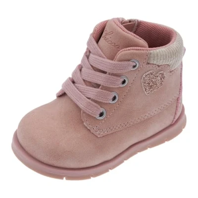 Imagen de Chicco, Botas Niña con Cierre Lateral y Cordones, Botines Cómodos, Flexibles Transpirables, Ideales para Otoño e Invierno, Zapatos Chica