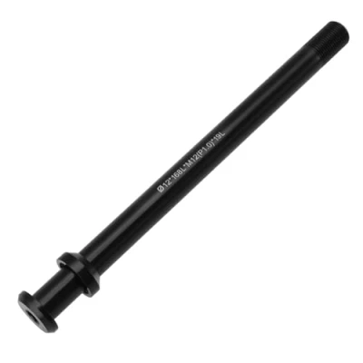 Imagen de YINETTECH 1 eje trasero de bicicleta 12 mm x 168 1,0 mm, aleación aluminio, pasante para montaña, carretera, palanca pincho