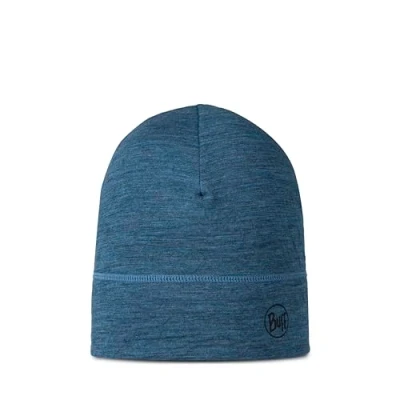 Imagen de Buff Merino Lightweight Beanie Gorro, Azul Oscuro, Talla única Unisex Adulto