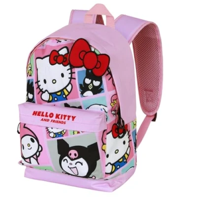 Imagen de Karactermania Sanrio Hello Kitty Panels Mochila HS FAN 2.2, Multicolor, 31 x 44 cm, Capacidad 24 L