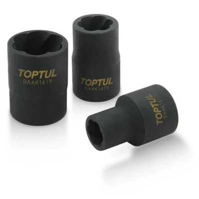 Imagen de TOPTUL GSN 09EB Juego de atornilladores acodados 1.5, 2, 2.5, 3, 4, 5, 6, 8, 10 Acero para herramientas 9