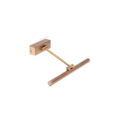 Imagen de Faro Barcelona 61083 MAGRITTE 1 LED Lámpara iluminacuadros oro viejo 6W