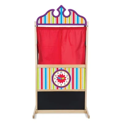 Imagen de Melissa &amp; Doug Deluxe Marionetas de Lujo Teatro Títeres, Multicolor, Standalone (12530)