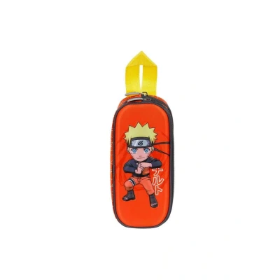 Imagen de Naruto Chikara Estuche Portatodo 3D Doble, Multicolor, 22 x 9.5 cm