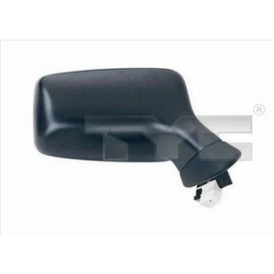 Imagen de espejo retrovisor Tyc 302 0003 derecha negro convexo, tintado en azul, calefactable, para ajuste elect. AUDI: 80 B3