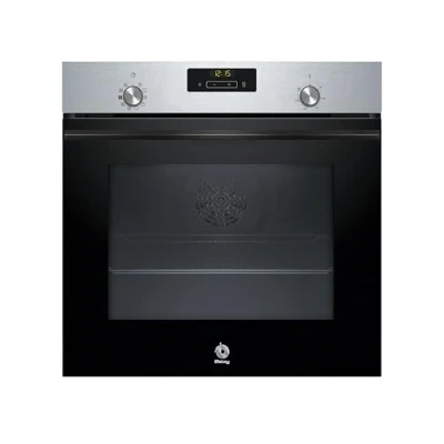 Imagen de Balay Horno multifunción con función vapor, 60 x cm, Aqualisis, Control Comfort, Raíles 1 nivel, Cristal negro, 3HA4031X3