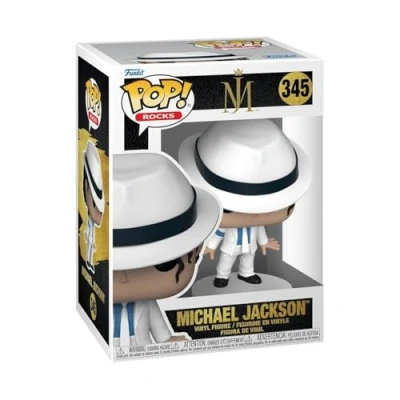 Imagen de Funko Pop! Rocks: Michael Jackson MJ (lean) Figura de Vinilo Coleccionable Idea Regalo Mercancia Oficial Juguetes para Niños y Adultos Music Fans Muñeco Coleccionistas