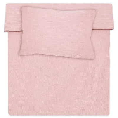 Imagen de Totsy Baby Funda nordica Infantil para Cuna 60 Muselina 90x120 cm algodón Saco nordico y Cubre de edredon Cama niños niñas Juego Fundas edredón 90 x 120 con Almohada 40