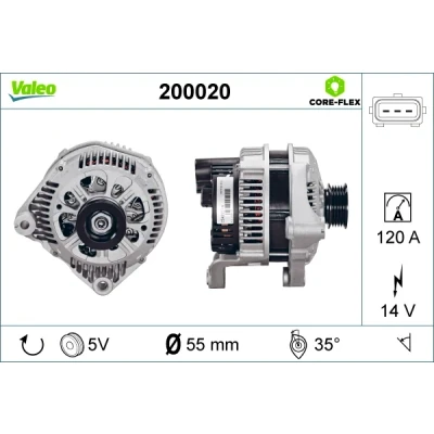 Imagen de Generador trifásico VALEO 200020