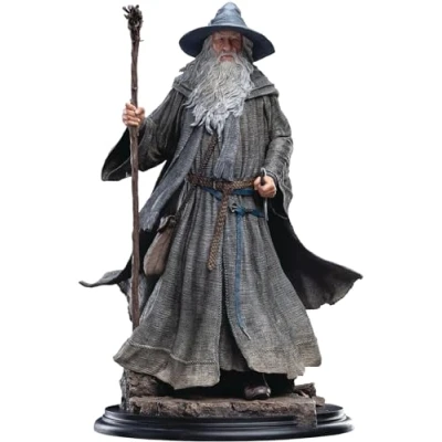 Imagen de Weta Collectibles Figura Estatua del Señor de los Anillos 1/6 Gandalf el Peregrino Gris (Serie Clásico) 36 cm, Unisex, Multicolor, 24 x cm