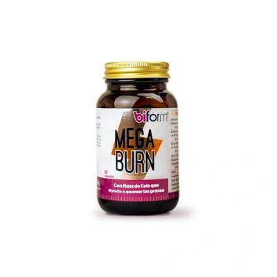 Imagen de Dielisa Biform Mega Burn, Complemento Alimenticio con Fucoxantina, Garcinia Cambogia, Nuez de Cola, Wakame y Cafeína, Ayudan a Controlar las Grasas Acumuladas 60 Cápsulas