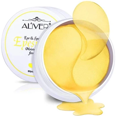 Imagen de Máscara Para Los Ojos de Oro 30 Pares, Parches Colágeno, Reduce Bolsas y Ojeras, Antiarrugas Mujer