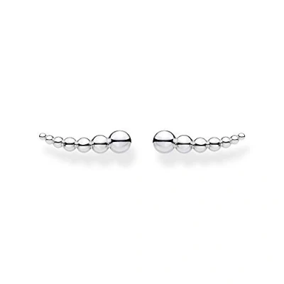 Imagen de THOMAS SABO Pendientes Oreja Escaladora Bolas Plata Chapada en Oro H2156 413 39, Amarillo