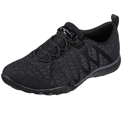 Imagen de Skechers Breathe Easy Infi knity, Zapatillas Mujer, Black, 38 EU