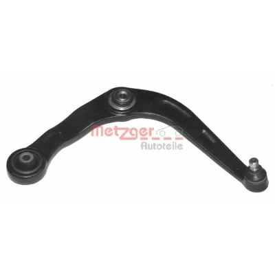 Imagen de METZGER 58060402 Barra oscilante, suspensión de ruedas con rótula suspensión/carga Eje delantero, derecha Brazo oscilante transversal