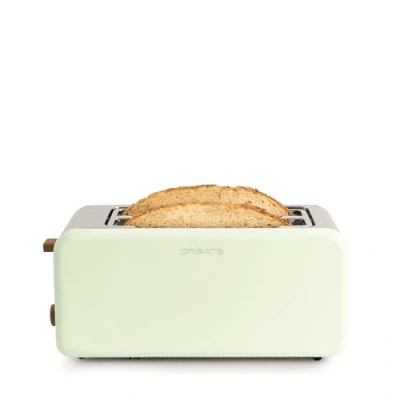 Imagen de CREATE/TOAST RETRO XL/Tostadora Verde / 6 Niveles de potencia, bandeja recogemigas, termostato, descongelación, recalentar, 2 ranuras rebanadas anchas, 1500W