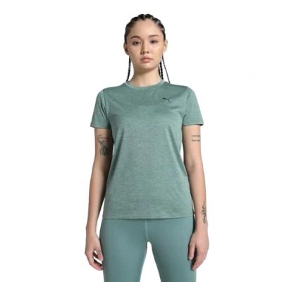 Imagen de PUMA W TAD Essential Heather tee, Camisetas Unisex Adulto, Green Moon Heather,