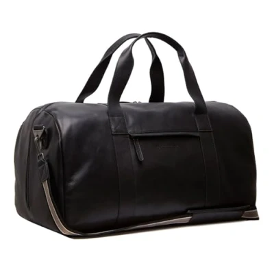 Imagen de The Chesterfield Brand Leather Weekender Black Hudson
