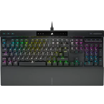 Imagen de Corsair K70 PRO Teclado para Juegos con Cable Óptico Mecánico RGB Interruptores Lineales OPX Teclados PBT Double Shot Compatible iCUE QWERTY ES PC, Xbox Negro