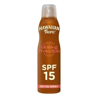 Imagen de Hawaiian Tropic Spray de aceite solar argán SPF15 177 ml