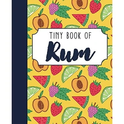 Imagen de Libros y juegos de regalo Juego mini libro ron petaca