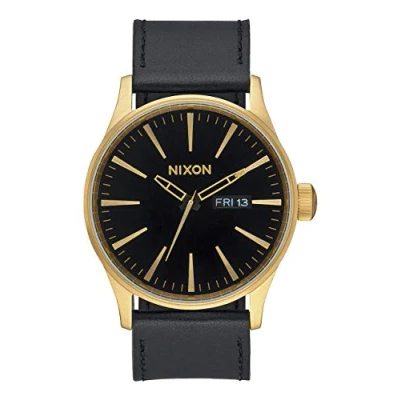 Imagen de Nixon Reloj Analógico para Hombre de Cuarzo con Correa en Cuero A105 513 00