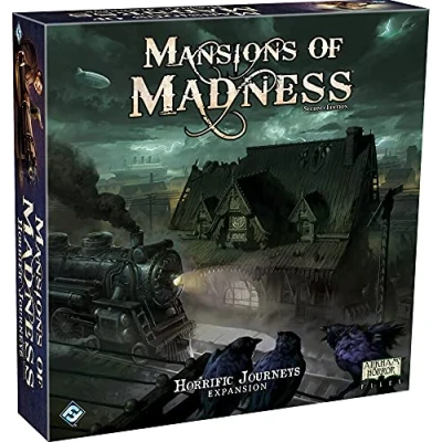 Imagen de Fantasy Flight Games FFGMAD27 Mansions of Madness 2nd Edition: Horrific Journeys Expansion, Mixed Colours