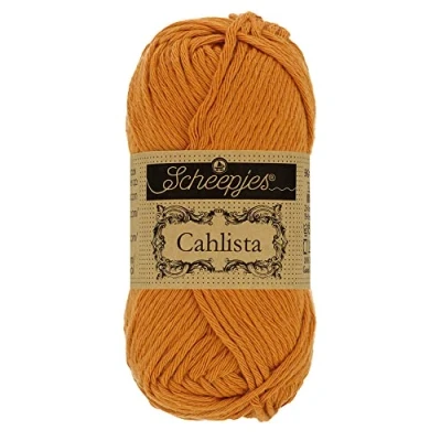 Imagen de Scheepjes 383 Jengibre Oro Calista Hilo 1x50g