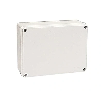 Imagen de POLY POOL PP0293 Caja Derivación Empotrada eléctrica de Pared Rectangular con Tornillos para fijación Tapa Made In Italy