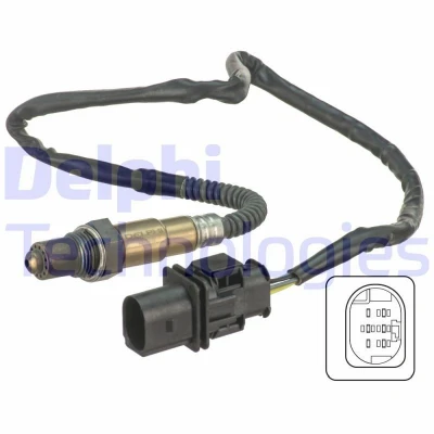 Imagen de DELPHI ES20538 12B1 Sonda lambda de banda ancha, térmico AUDI: A3 Hatchback, Sportback