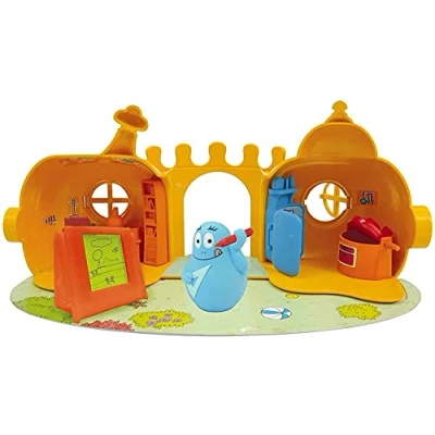 Imagen de Barbapapa, Barbacasa, gran casa con 1 personaje incluido, se conecta a otros estuches, juguete para niños partir de 2 años, BAP15