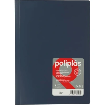 Imagen de Grafoplas 1155704 Carpeta 50 fundas, color azul