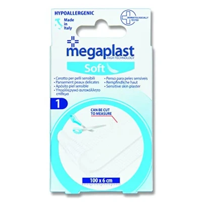 Imagen de FORNOR MEGAPLAST 17831 TIRA ADHESIVA COLOR BLANCO 100