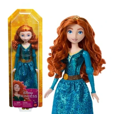 Imagen de Mattel Disney Princess Merida Muñeca princesa película Brave, juguete +3 años (HLW13)