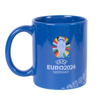 Imagen de Hy Pro Euro 2024 Taza de cerámica, licencia oficial, color azul