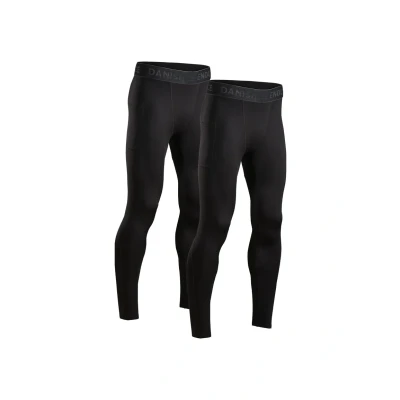 Imagen de Danish Endurance Compression 2 PACK Calzoncillo largo, Hombre, Talla: Large, Black