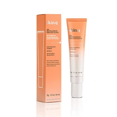 Imagen de O Boticário Quem Disse, Berenice? skin.q Gel Revitalizante Contorno de Ojos con Ácido Hialurónico Niacinamida Efecto Lifting Suaviza Ojeras y Bolsas Reduce Arrugas Líneas Expresión Primer Día 15g
