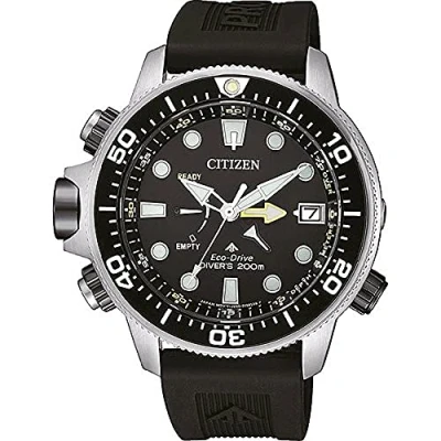 Imagen de Citizen Reloj Aqualand Eco Drive Bn2036 14e, Analógico Hombre, Negro (Black), 46MM