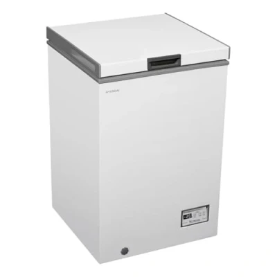 Imagen de Hyundai Congelador Horizontal Blanco HCH1000EDC. Capacidad 98 Litros, Dual Cooling, 4 Star, Modo Super Congelación, Tecnología Cíclica, Puerta Abatible, 1 Cesta, Bajo nivel Sonoro
