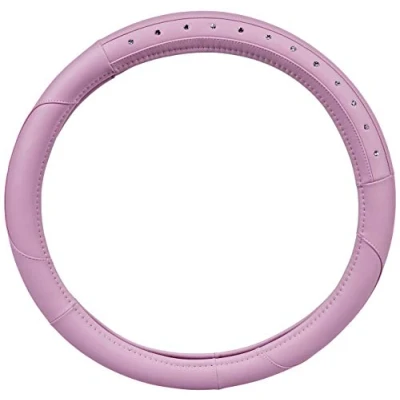 Imagen de Sumex FVP1205 Funda de Volante Universal, 37 39 cm, Color Rosa con Diamantes
