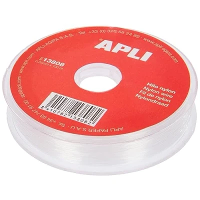 Imagen de APLI 13808 Bobina de cuerda nylon 0,35mm x 100 m