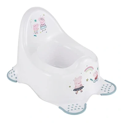 Imagen de keeeper Orinal infantil Peppa Pig, De 18 meses a 3 años aprox, Antideslizante, Adam, Blanco Nordic