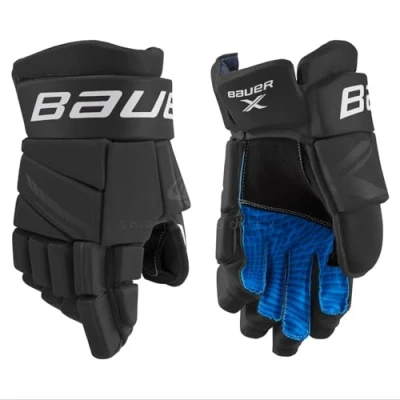 Imagen de Bauer S21 X Intermediate BLACK/WHITE13 Guantes de hockey sobre hielo